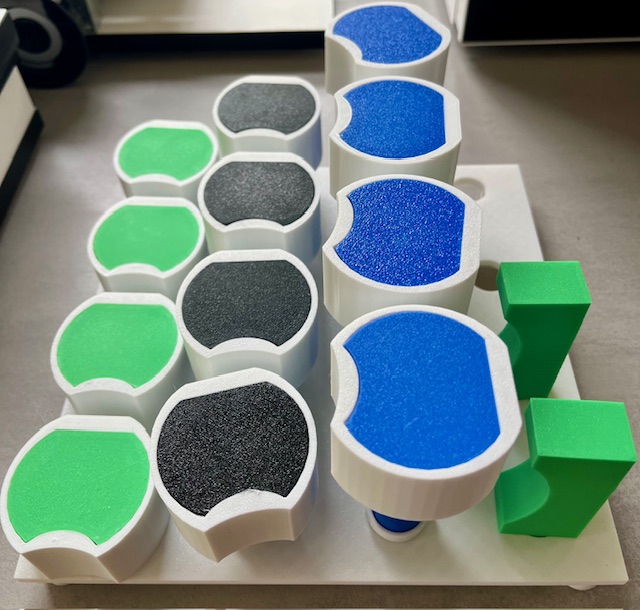 Steckhalterungen 3x4 und 2 Spezialhalterungen